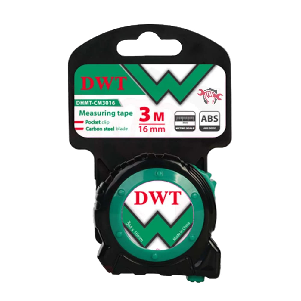 DHMT-CM0316 متر قياس 3 متر 16 مم كاوتش
