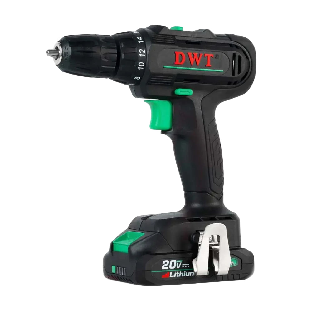 ABSP-20 NF شنيور بطارية 20 فولت 10 مم 2 سرعة 2 امبير 2 بطارية