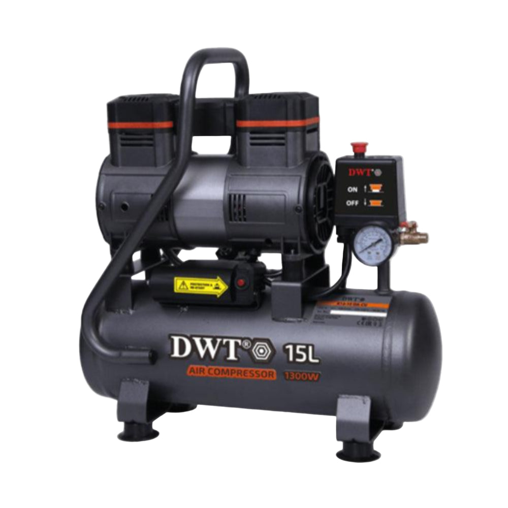 كمبروسر 15 لتر بدون زيت 1300 وات ماركة دي دبليو تي صيني - eTawredat