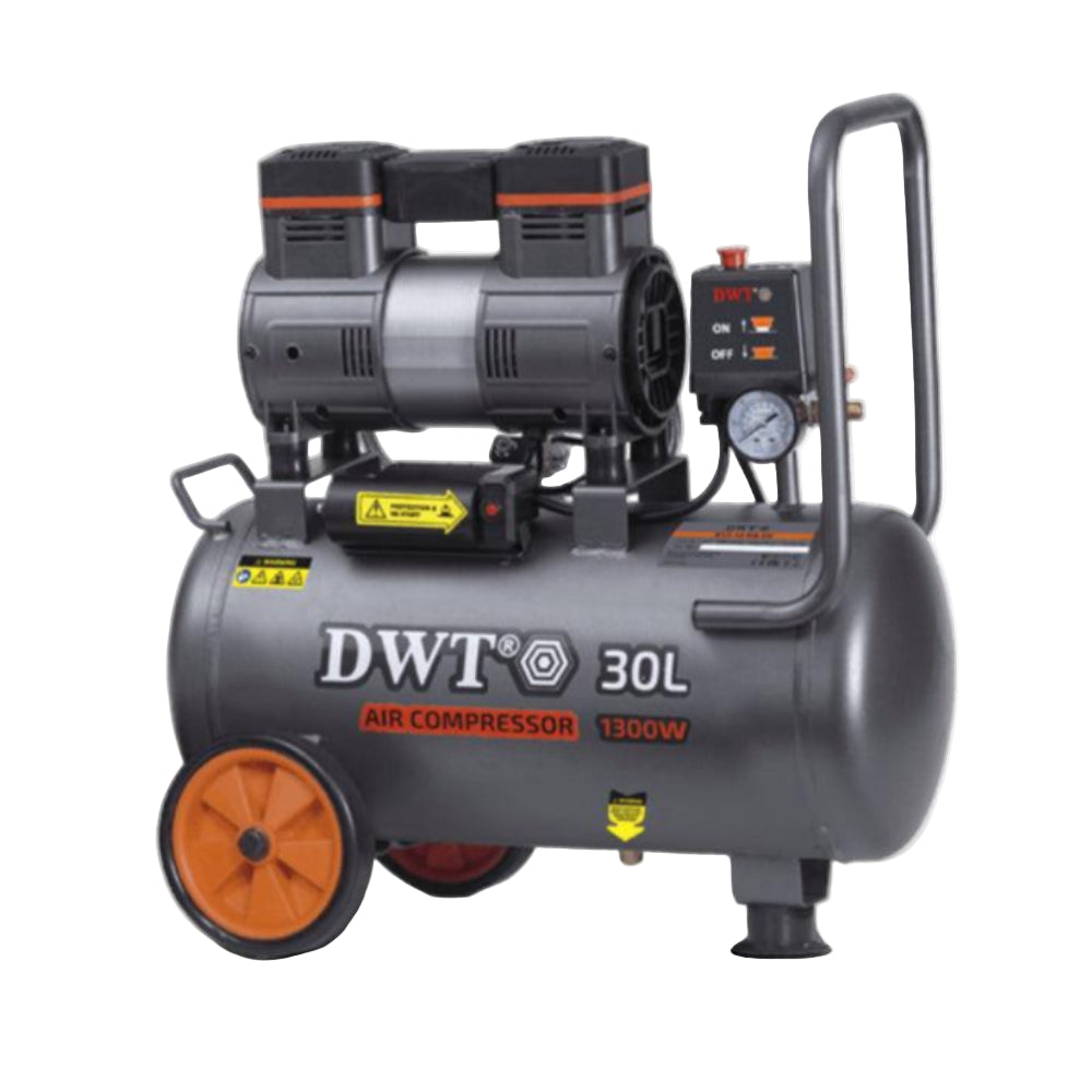 كمبروسر 30 لتر بدون زيت 1300 وات ماركة دي دبليو تي صيني - eTawredat