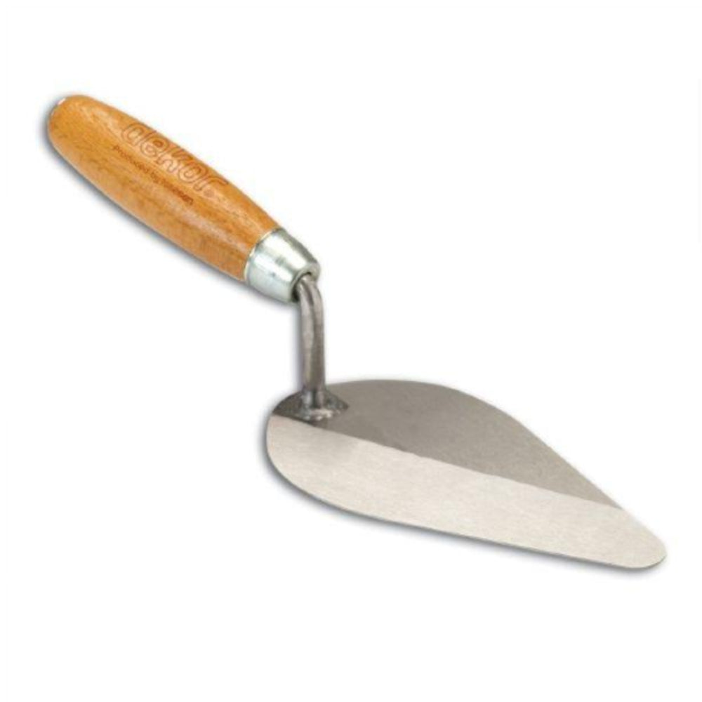 D069 TONGUE TROWEL - Wooden Handle