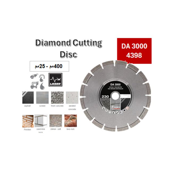 DA 3000 4398 صنية الماظ أسفلت ماء 25 - 400 مم