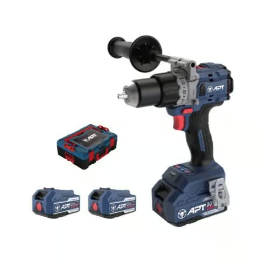 DW1614100- 4.0x2BMC شنيور دقاق 13 مم ظرف معدن 20 فولت 100 نيوتن/متر 2 بطاريه ×4 امبير شنطه بلاستيك