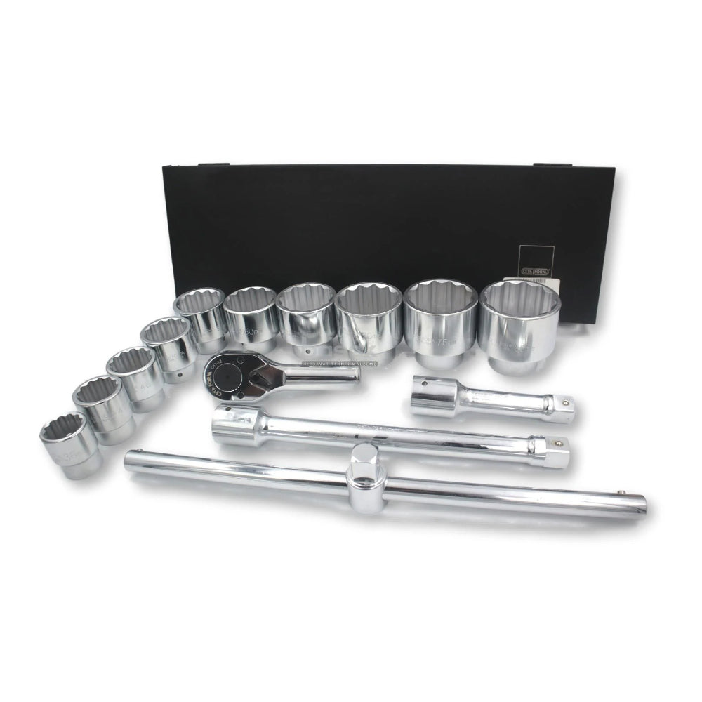 C40-15MB2 15 Piece 1  12-Point Socket Set