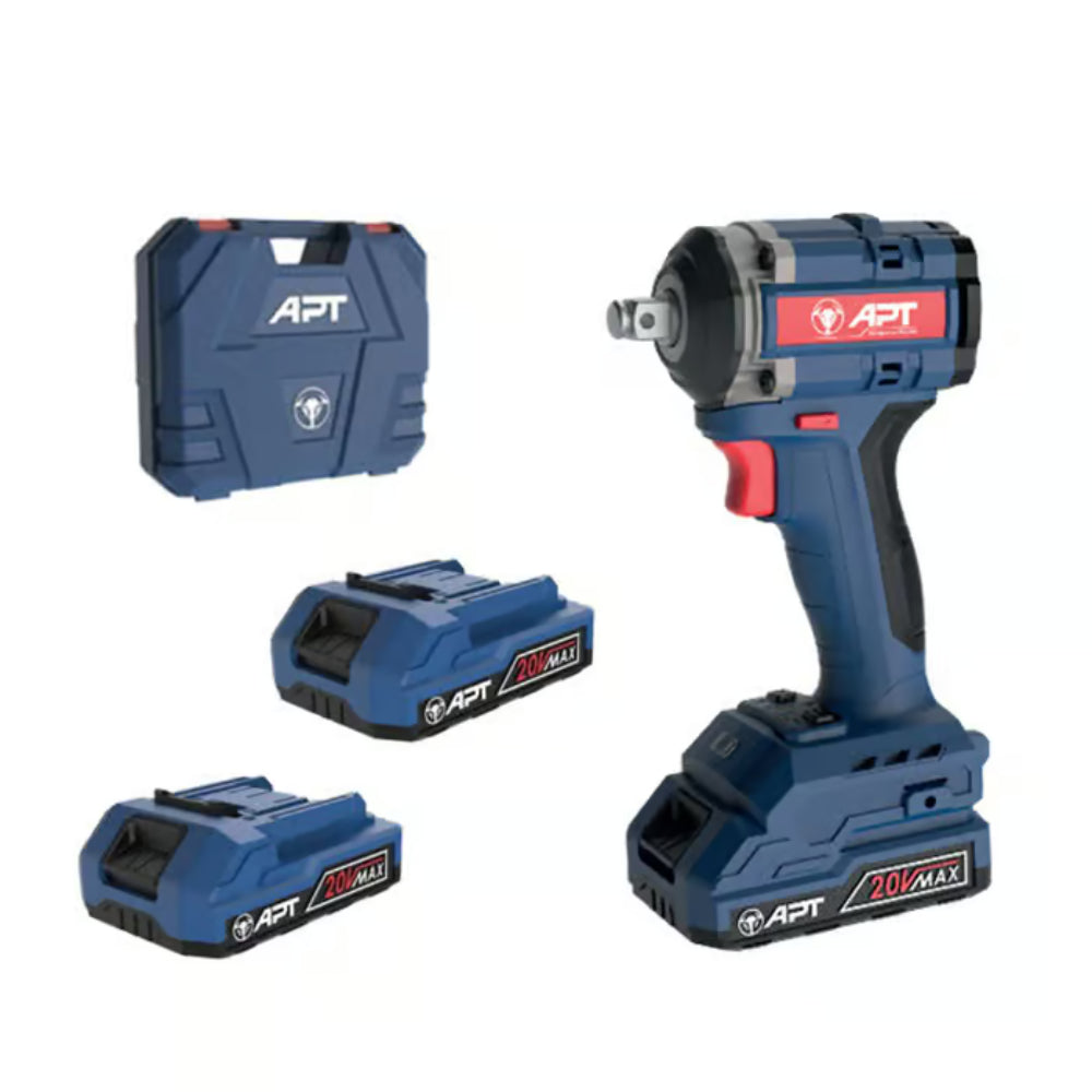 DW2504345- 2.0x2BMC شنيور فك و ربط 1/2  بوصة 20 فولت 350 نيوتن/متر 2 بطاريه × 2.0 امبير شنطه بلاستيك