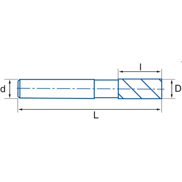 R4400  أنديميل 4 ريشة 8 % كوبلت مقاس 4.0 مم