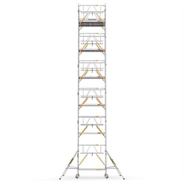 ULN1090_SD_(180) UltraTUBE_LN_SD_(180) - PROFESSIONAL ALUMINIUM SCAFFOLDINGS EN 1004 Platform H.   10.90 m.  12.90 m. Working Height   Aluminium Scaffolding