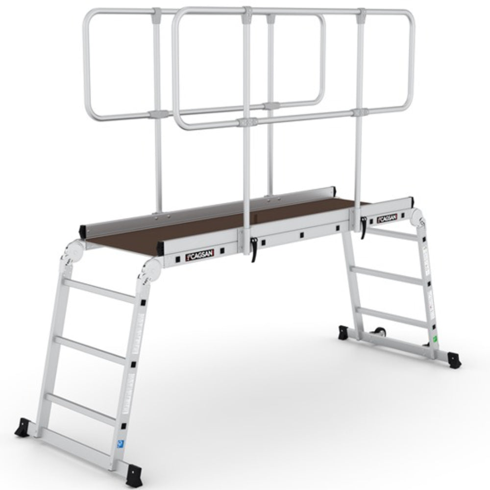 KCP3 FOLDABLE WORKING PLATFORM Platform H.   0.97 m.  2.97 m. DUAL Foldable Working Platform