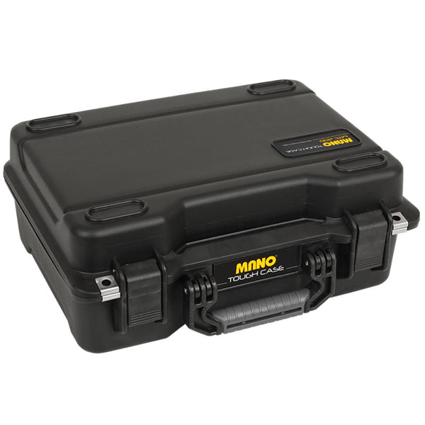 شنطة بلاستيك شديدة التحمل ضد الكسر ضد المياه نظام سامسونايت مزود باسفنج فوق ومقسمات بلاستيك متحرك موديل 200 مقاس 403×330×165 مم ماركة مانو صناعة تركي