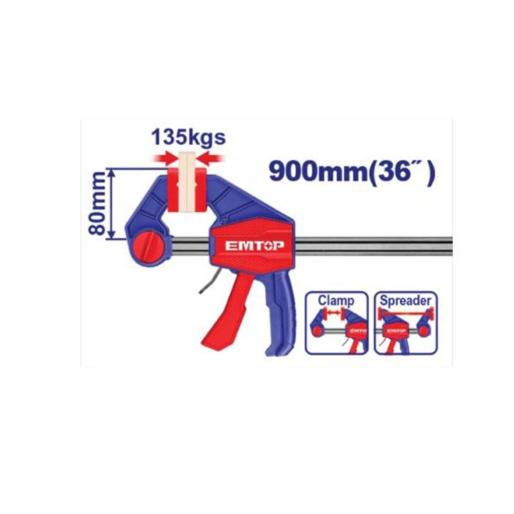 كلامب سريع 36 بوصة 900 مللى قوة ضغط 135 كجم