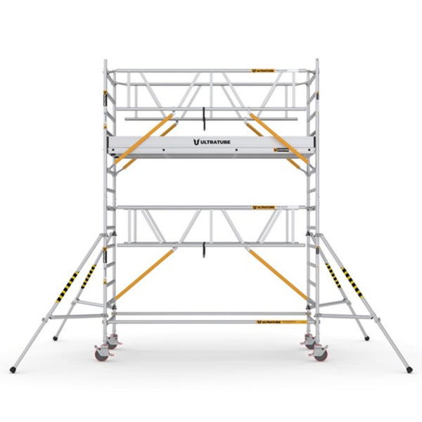 ULN310_SD_(300) UltraTUBE_LN_SD_(300) - PROFESSIONAL ALUMINIUM SCAFFOLDINGS EN 1004  Platform H.  3.10 m.  5.10 m. Working Height  Aluminium Scaffolding