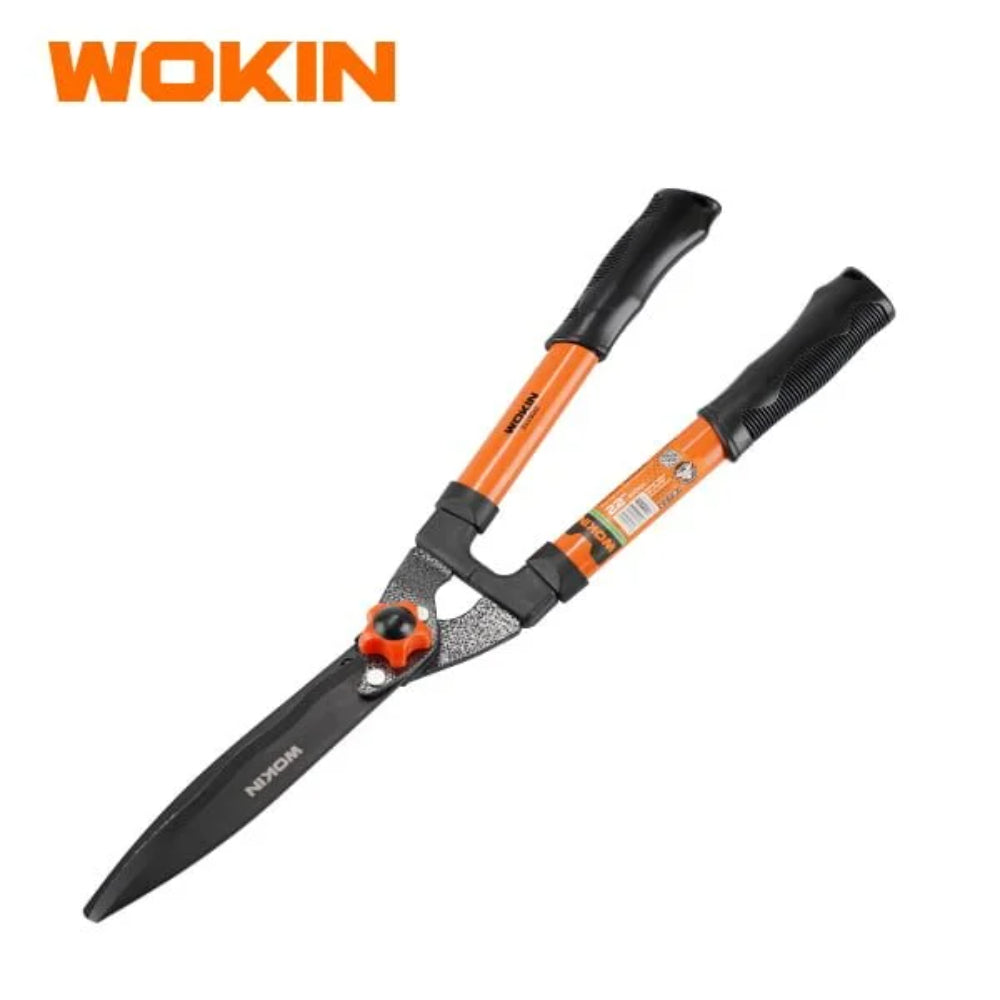 311922 HEDGE SHEAR Steel tube handle with soft grip Size 22 550mmPVC grips Packing   PVC bag 311922-WOKIN