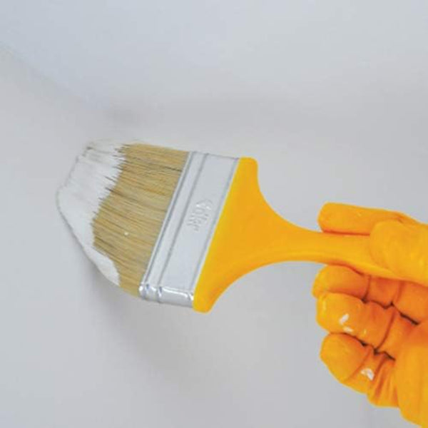 D786 FLAT PAINT BRUSH (ECOMIX) - PLASTIC HANDLE 4