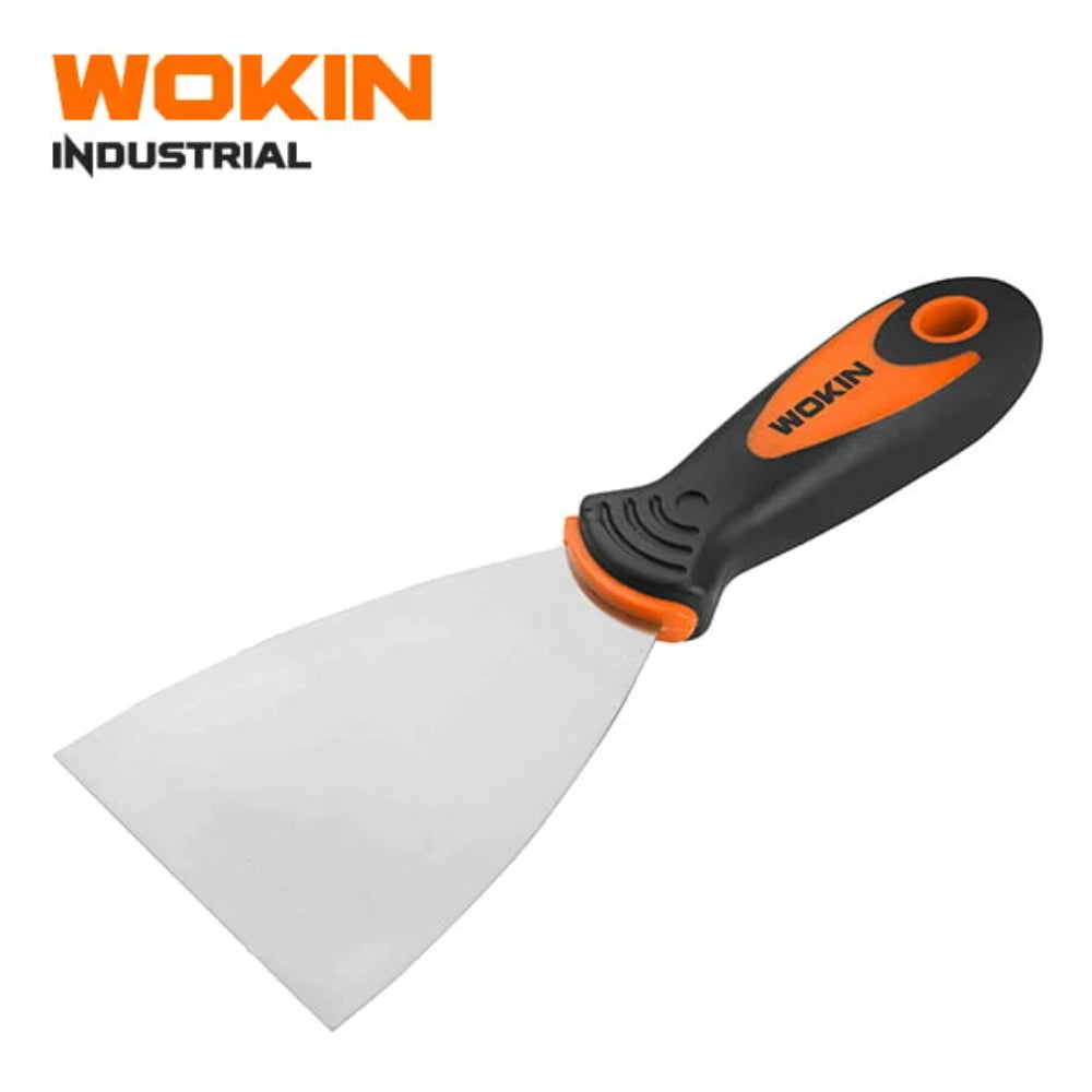 100mm. 4High quality tool steel. heat treatedMirror polishedTwo-component handle 350404-WOKIN