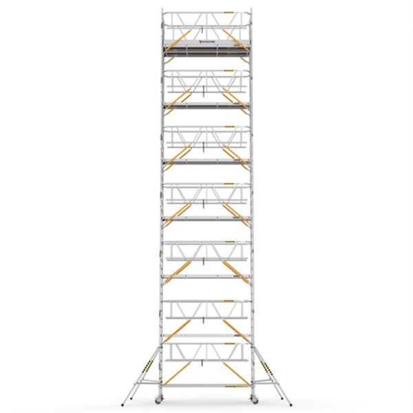 ULN1205_SD_(300) UltraTUBE_LN_SD_(300) - PROFESSIONAL ALUMINIUM SCAFFOLDINGS EN 1004  Platform H.   12.05 m.  14.05 m. Working Height  Aluminium Scaffolding