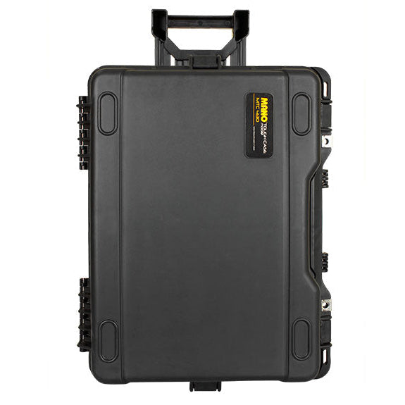 شنطة بلاستيك ترولي شديدة التحمل ضد الكسر ضد المياه نظام سامسونايت مزود باسفنج فوق ومقسمات بلاستيك متحرك موديل 430 مقاس 530×400×230 مم ماركة مانو صناعة تركي