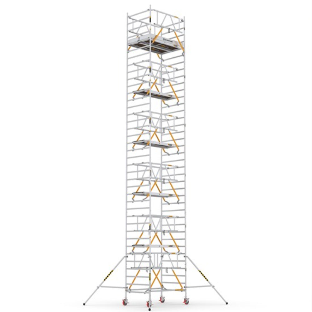 ULN1000_SD_(180)UltraTUBE_LN_SD_(180) - PROFESSIONAL ALUMINIUM SCAFFOLDINGS EN 1004 Platform H.   10.00 m.  12.00 m. Working Height   Aluminium Scaffolding