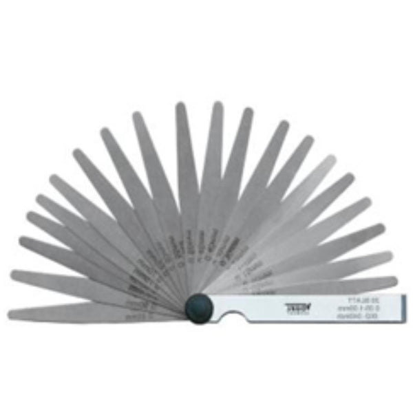 436307 فيلر مطواه 30 سم 20 سلاح من 0.05 مم - 1.00 مم مم/بوصة