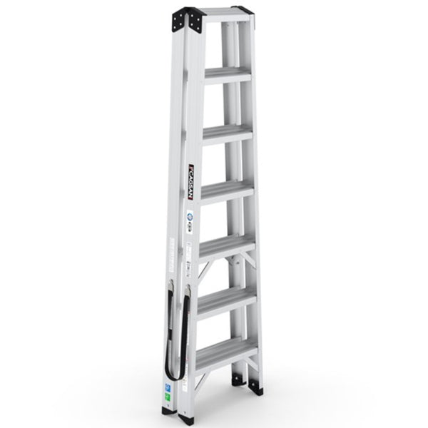 EVR-PRO7 EVEREST PRO DOUBLE SIDE ALUMINIUM LADDERS STEP   7   Double Side Aluminium Ladders