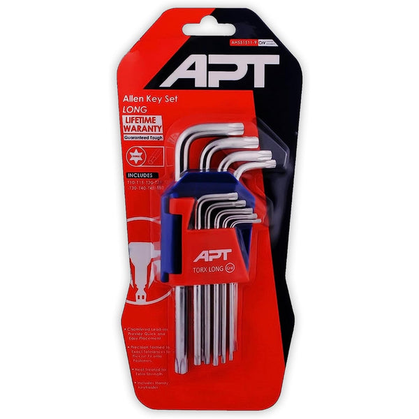 AH551511-9  T10 -طـقـم ألـن تــوريــكـس طويل 9 قطع 50