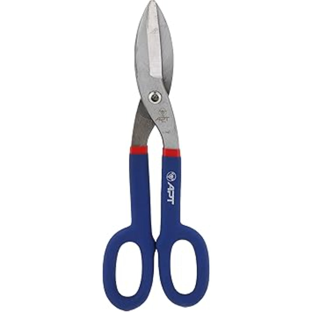 DW32112-300  مقص صاج موديل أمريكى يد مغلقة 36 عازل أزرق و أحمر 12 بوصه