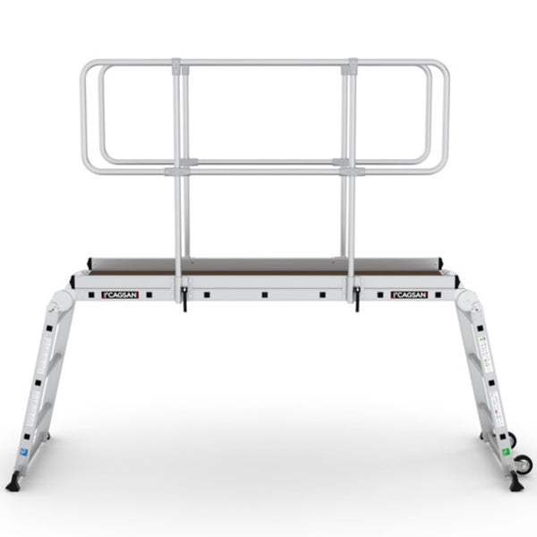 KCP3 FOLDABLE WORKING PLATFORM Platform H.   0.97 m.  2.97 m. DUAL Foldable Working Platform