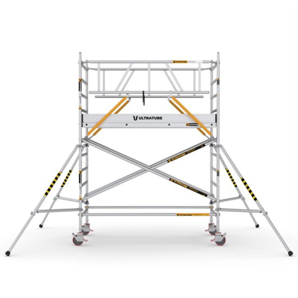 ULN225_SG_(240) UltraTUBE_LN_SG_(240) - PROFESSIONAL ALUMINIUM SCAFFOLDINGS EN 1004 Platform H.   2.25 m.  4.25 m. Working Height   Aluminium Scaffolding