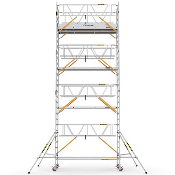 ULN700_SD_(300) UltraTUBE_LN_SD_(300) - PROFESSIONAL ALUMINIUM SCAFFOLDINGS EN 1004  Platform H.   7.00 m.  9.00 m. Working Height   Aluminium Scaffolding