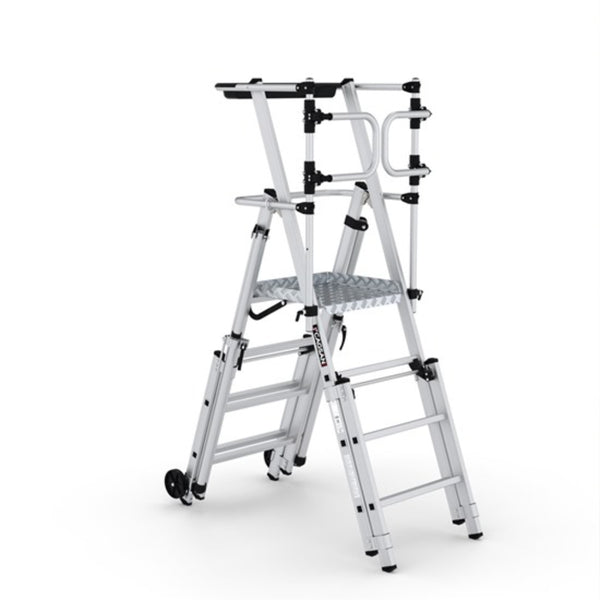 VX4-5 VEROX FOLDABLE TELESCOPIC WORKING PLATFORM  Platform H.   0.78 - 1.05 m.   3.0 m. Verox Foldable Telescopic Working Platform