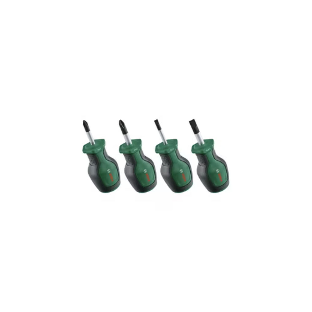 1600A032UJ Stubby Screwdriver Set 4-Piece - طقم مفكات 4 قطع صغير