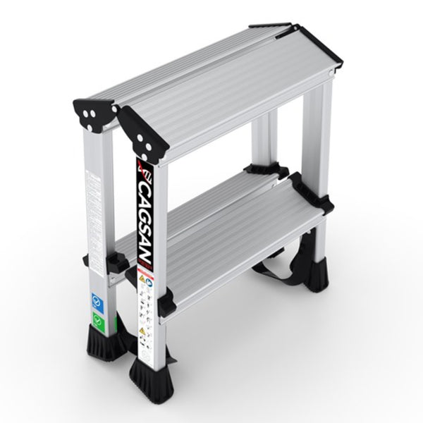 OL2 2 Step Olympos Double Side Stepladder