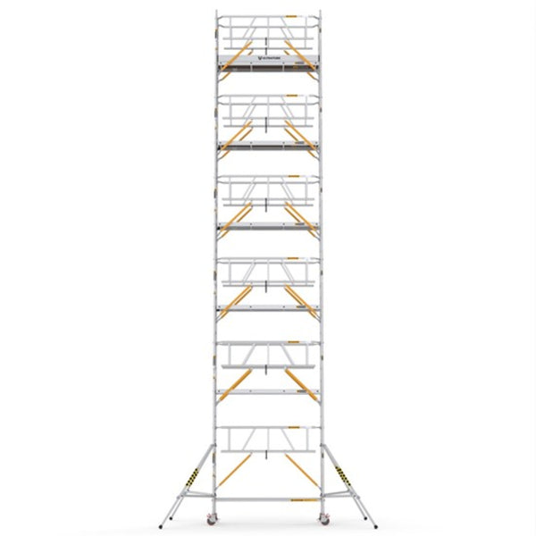 USN1090_SG_(240) UltraTUBE_SN_SG_(240) - PROFESSIONAL ALUMINIUM SCAFFOLDINGS EN 1004  Platform H.   10.90 m.  12.90 m. Working Height Aluminium Scaffolding
