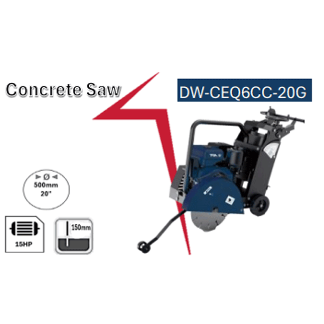 DW-CEQ6CC-20G منشار اسفلت وخرسانه 20- 15 حصان