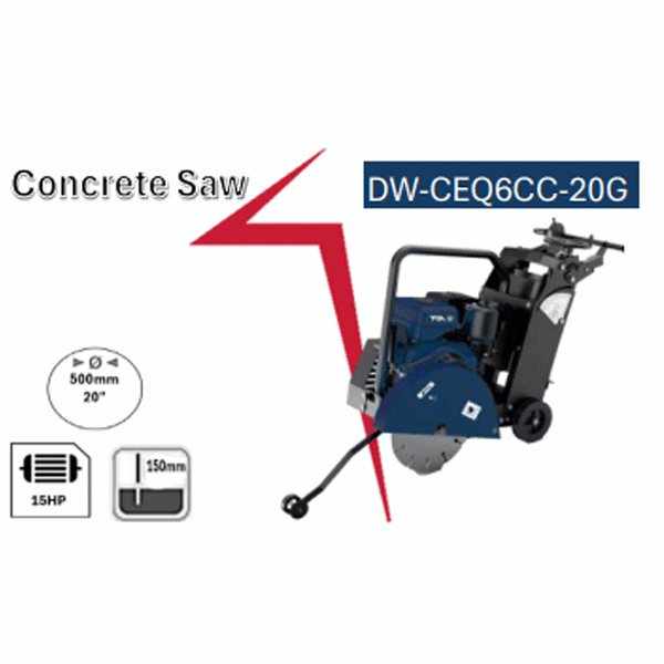DW-CEQ6CC-20G منشار اسفلت وخرسانه 20 بوصة 15 حصان