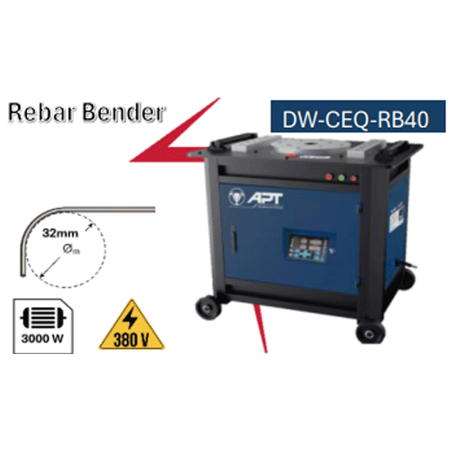 DW-CEQ-RB40 ثنايه حديد تسليح كهرباء 32 مم 380 فولت 3000 وات