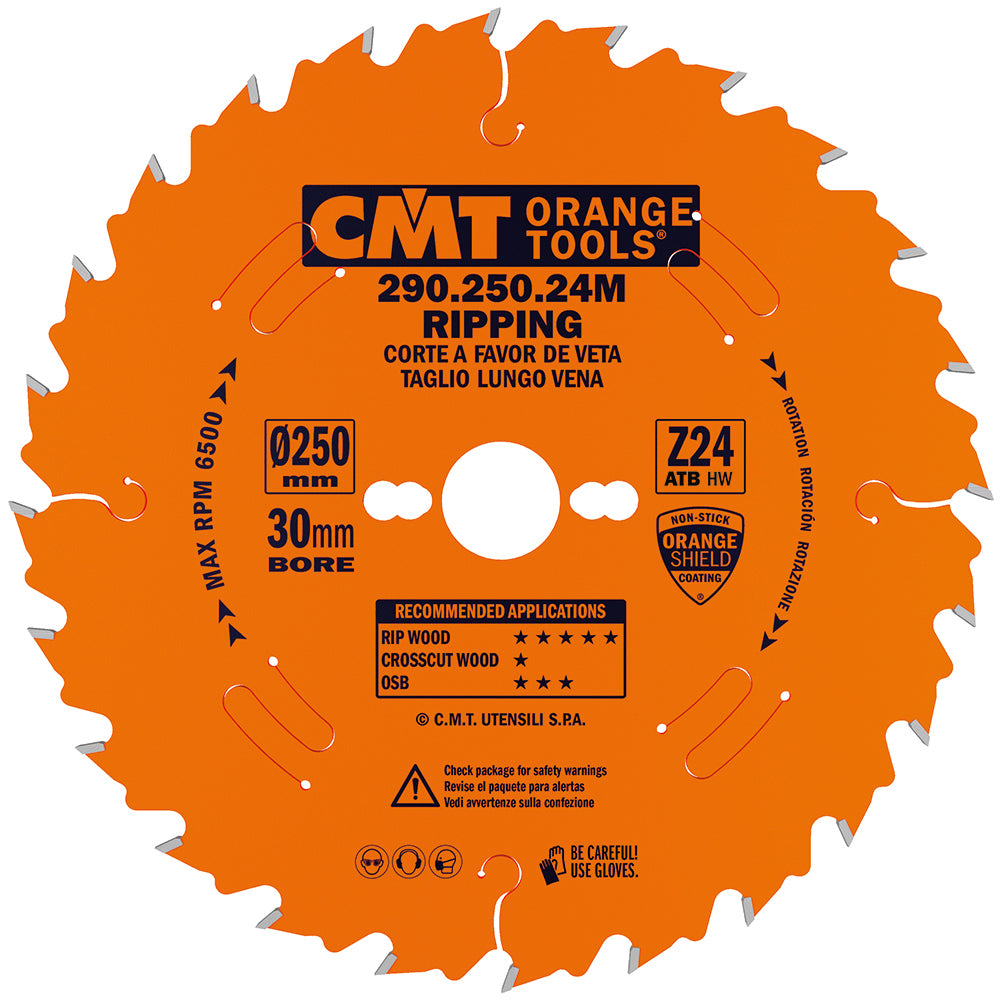 290.250.24M Rip circular saw blades- for portable machines10 24Z صنية فيديا