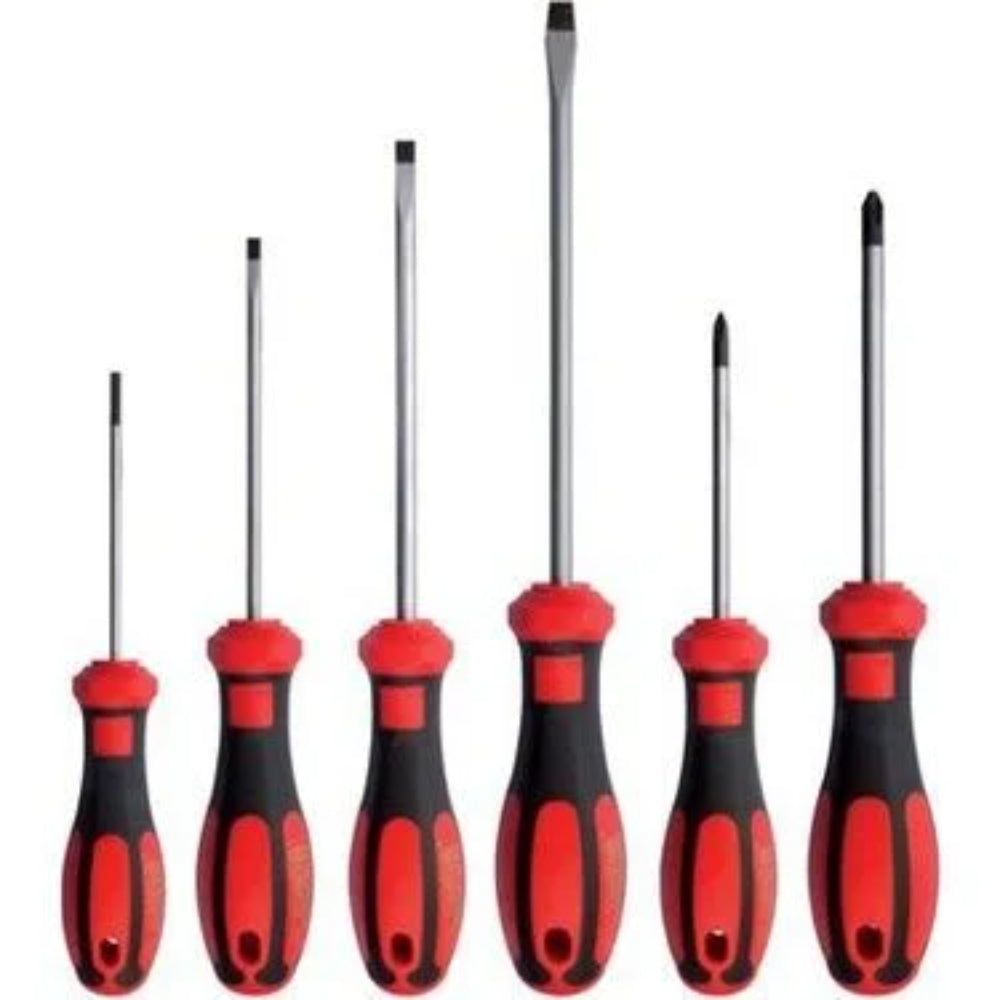 F99C-602  6 Piece C-PLUS Screwdriver Set - Slotted/Pozidriv ( Impact Design )