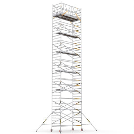 UltraTUBE_LN_SG_(300) - PROFESSIONAL ALUMINIUM SCAFFOLDINGS EN 1004 Platform H.   12.05 m.  14.05 m. Working Height   Aluminium Scaffolding