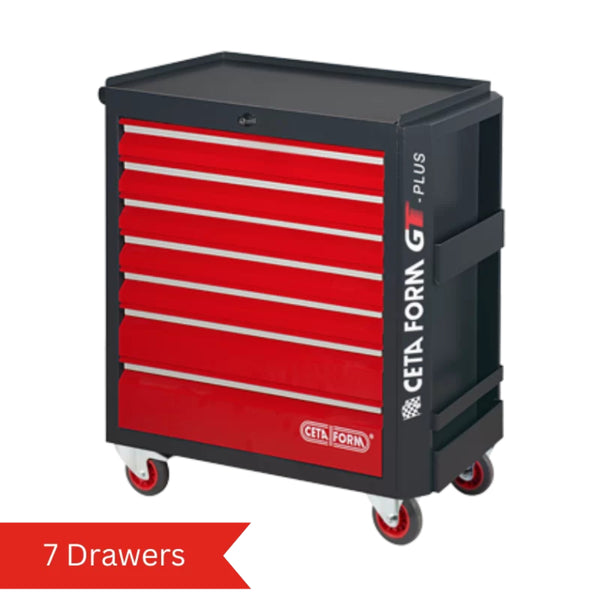 A01-07J  GT-PLUS Jumbo Roller Cabinet ( Empty ) - 7 Drawers