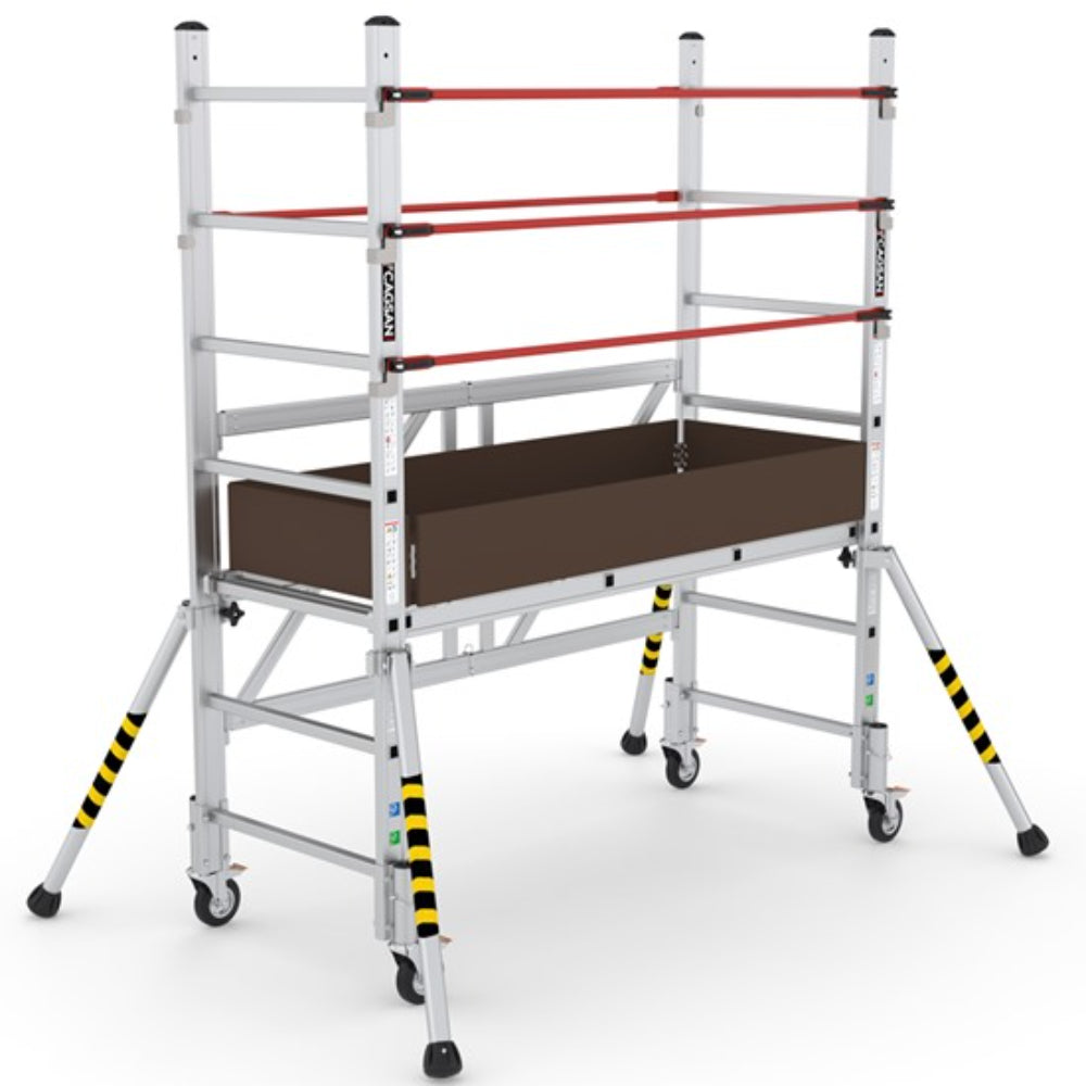 All_Flex_A3 ALLFLEX  MODULAR SCAFFOLDING SYSTEM  Platform H.   0.9 m.  2.9 m. Working Height Allflex Modular Scaffolding System