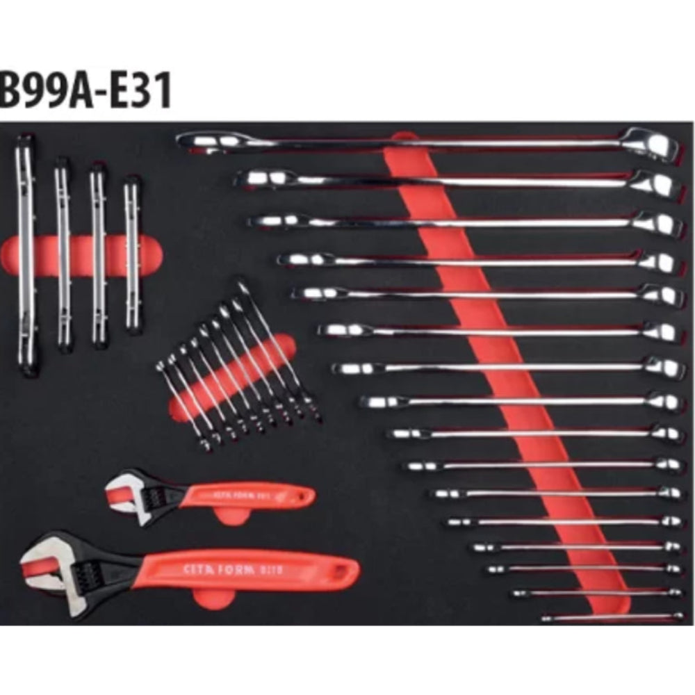 A50AS-197 197 Piece AERO MIDI Aerospace Tool Kit ( Contents Only)