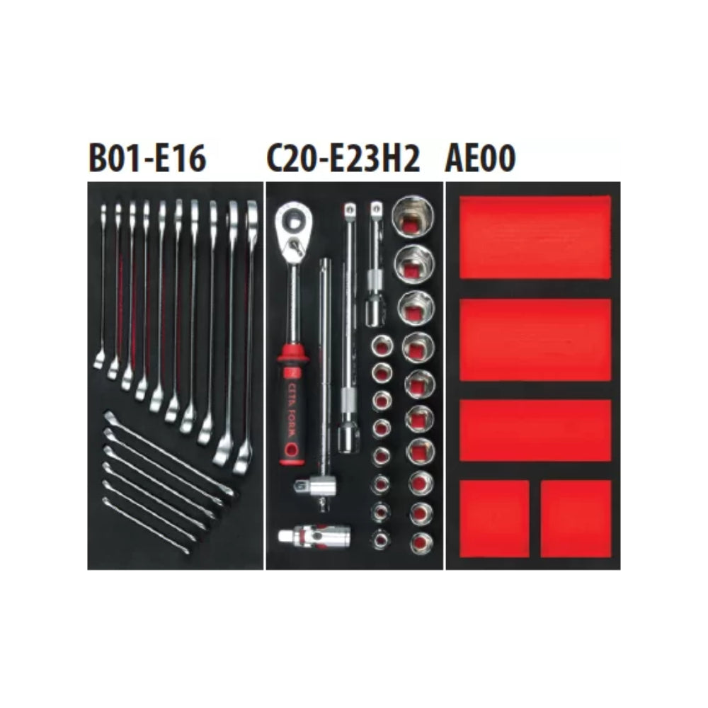 A50BR-153 153 Piece BODY REPAIR Automotive Tool Kit ( Contents Only )