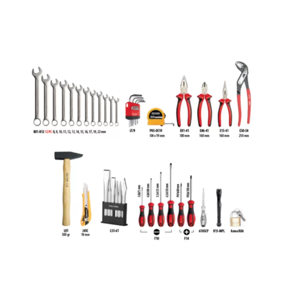 A50M-43  43 Piece Mechanic’s Tool Set