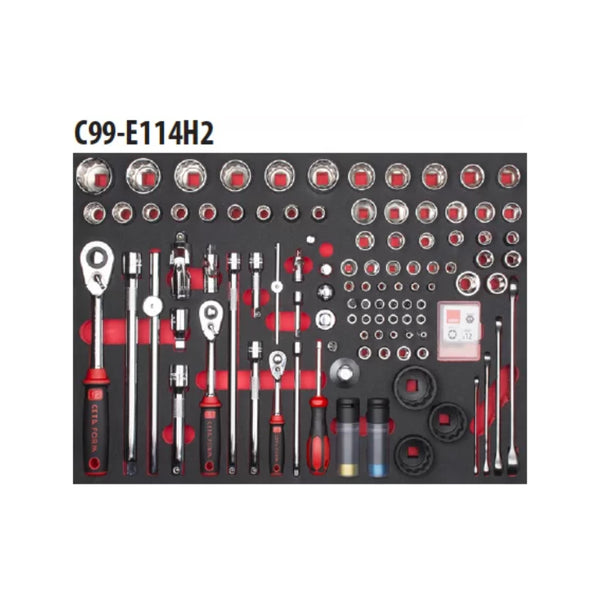 A50MB-319  319 Piece MERCEDES BENZ Automotive Tool Kit ( Contents Only)