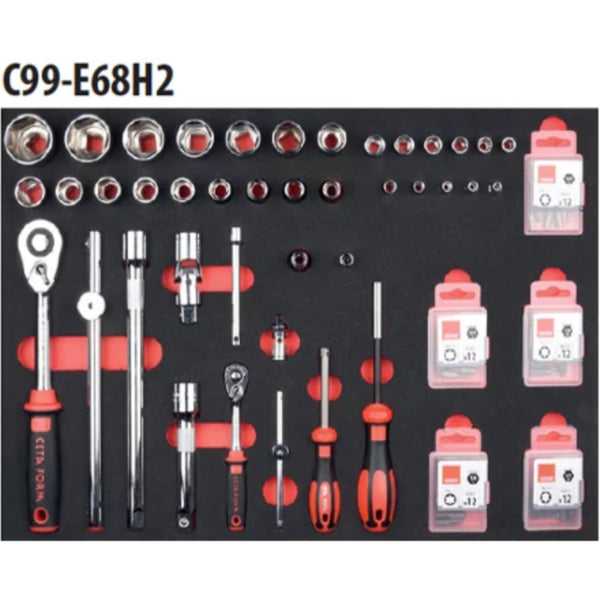 A50TK-164 164 Piece JUNIOR General Purpose Tool Kit ( Contents Only)