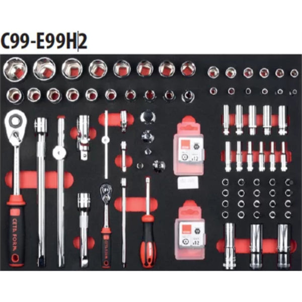 A50TK-232/2  232 Piece MIDI-2 General Purpose Tool Kit ( Contents Only)