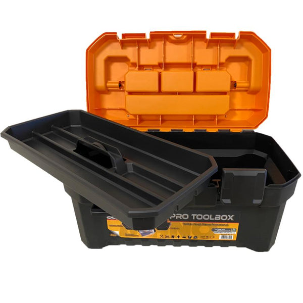 شنطة عدة بلاستيك بروفيشنال بيد الومنيوم 22 بوصة مقاس 300×550×303 مم ماركة مانو صناعة تركي