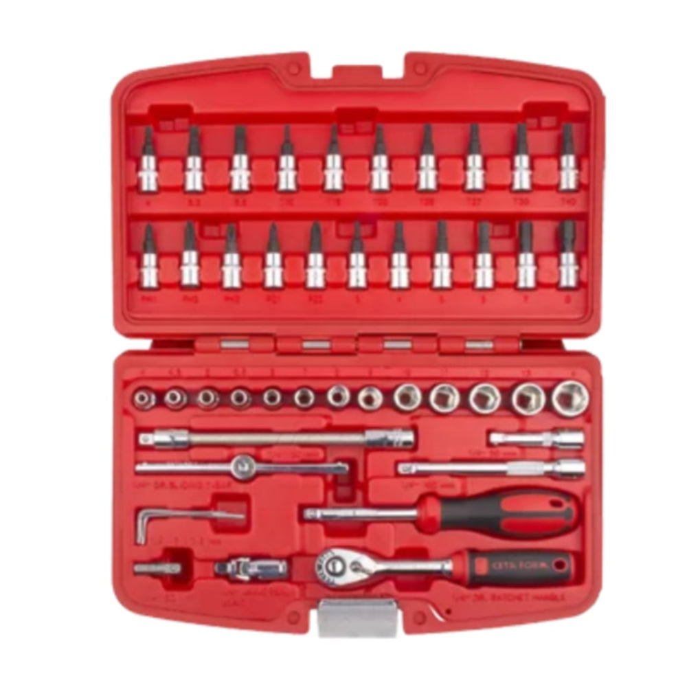 C00-46PH2  46 Piece 1/4  Drive 6-Point Socket Set