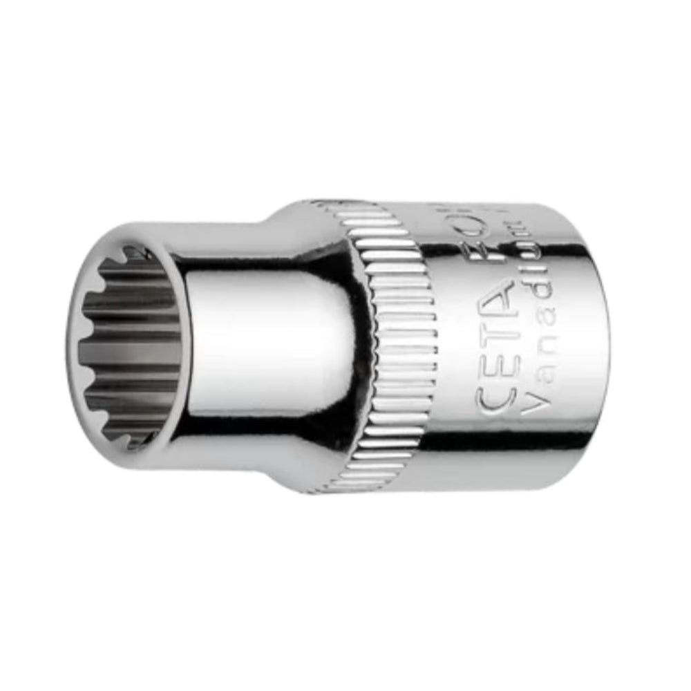 C12A-S1932  3/8  Drive Spline Socket - 19/32