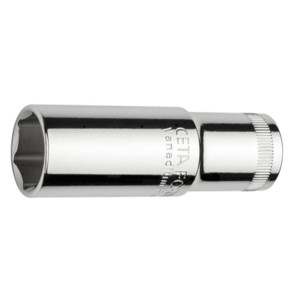 C14-H19X  3/8  Drive 6-Point Deep Socket - 19 mm / Display Carded